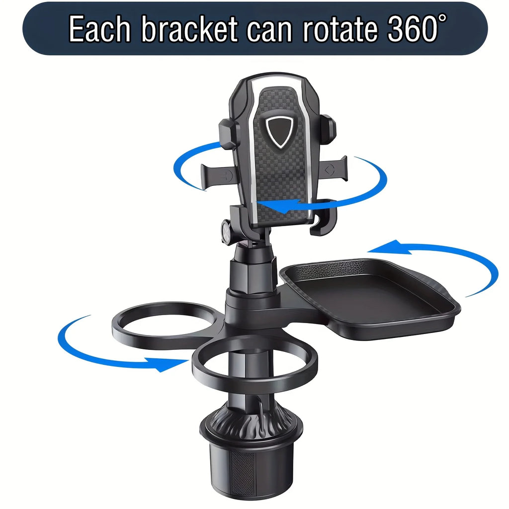 Car Cup Holder with Detachable Food Table