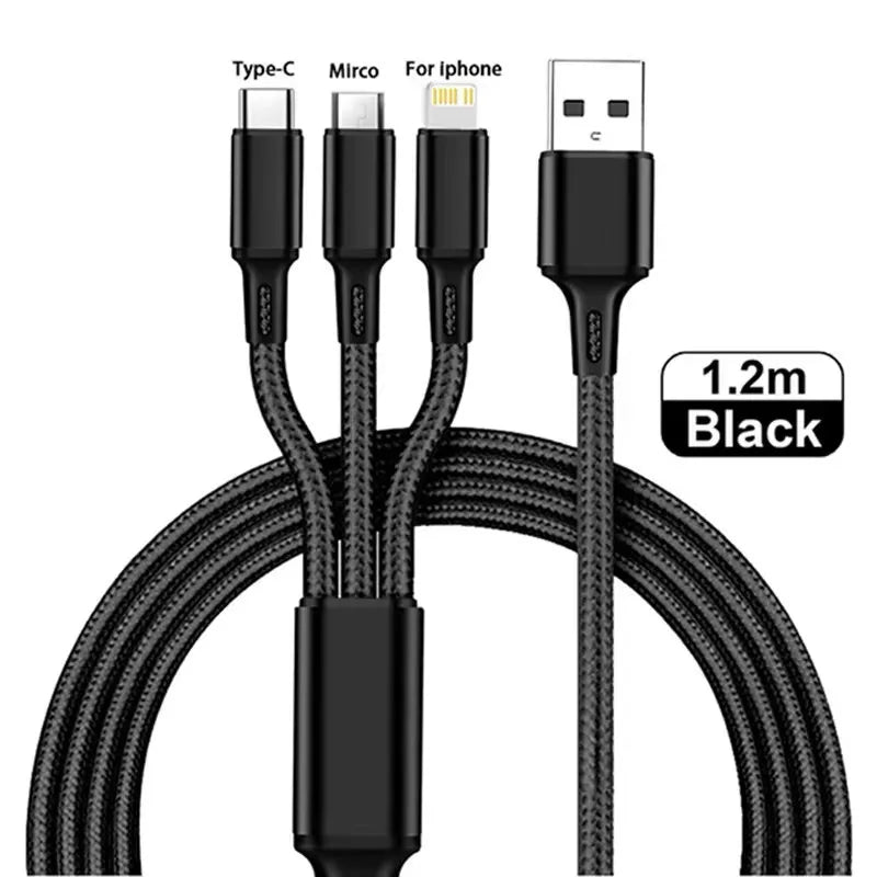 3 in 1 Charging Cable