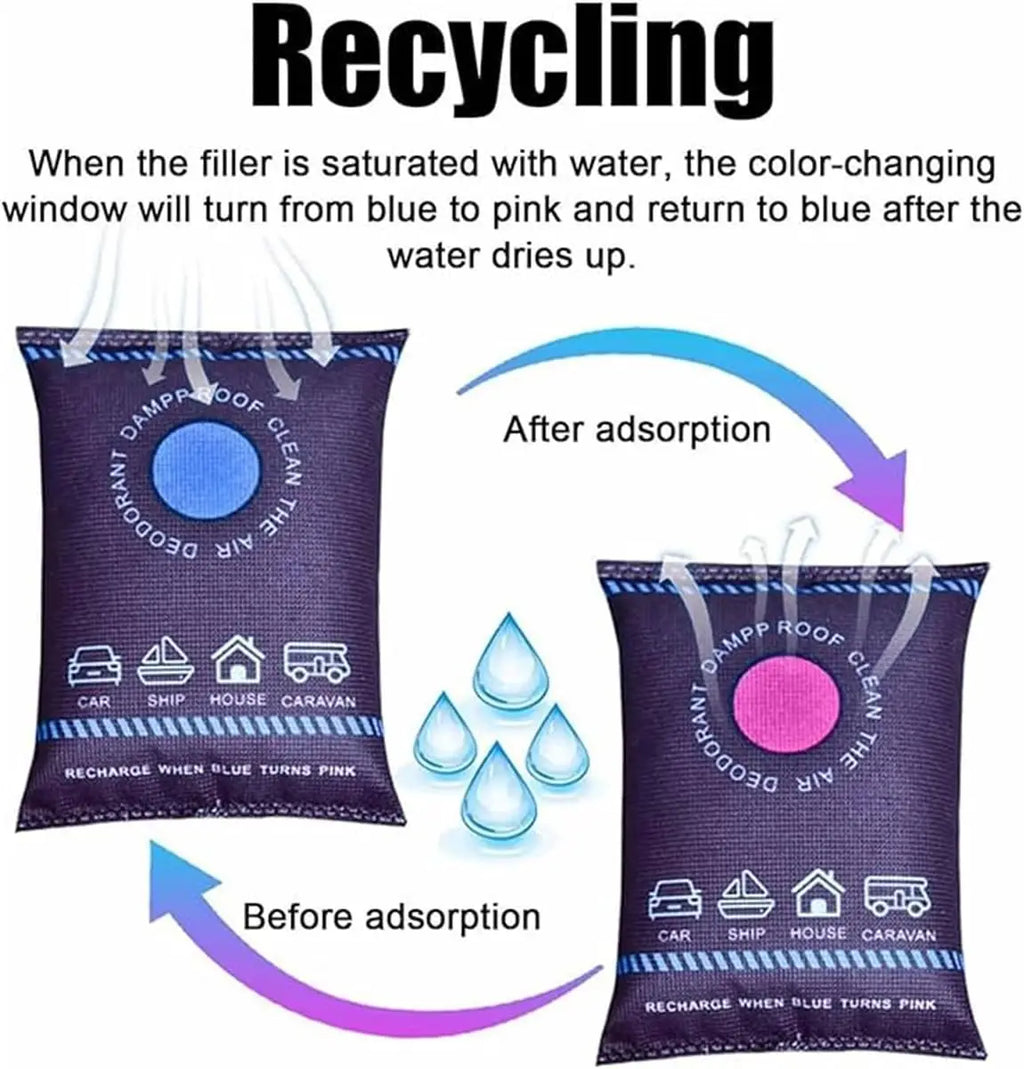 Reusable Silicone Dehumidifier Bag