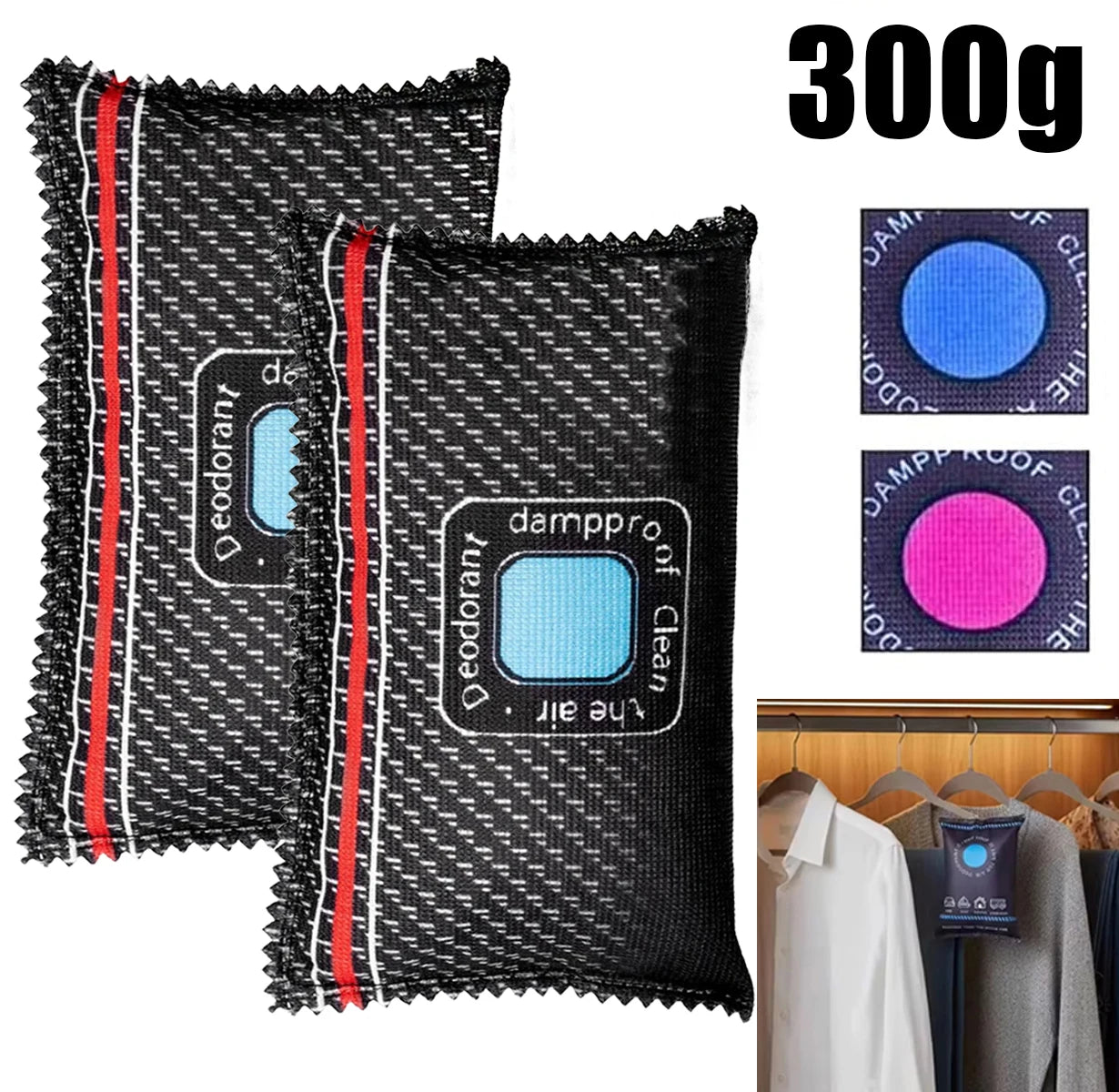 Reusable Silicone Dehumidifier Bag