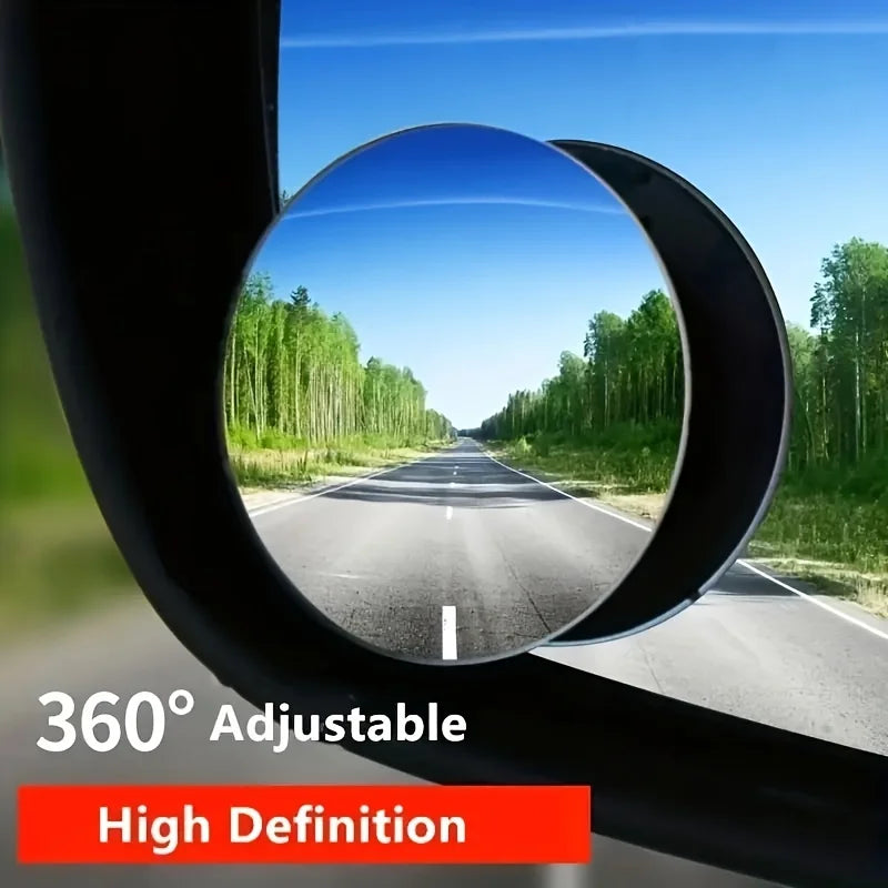 2Pcs Car Mirror Adjustable