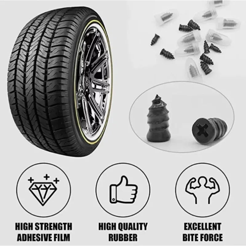 Tyre Repair Kit with Screwdriver Storage Box
