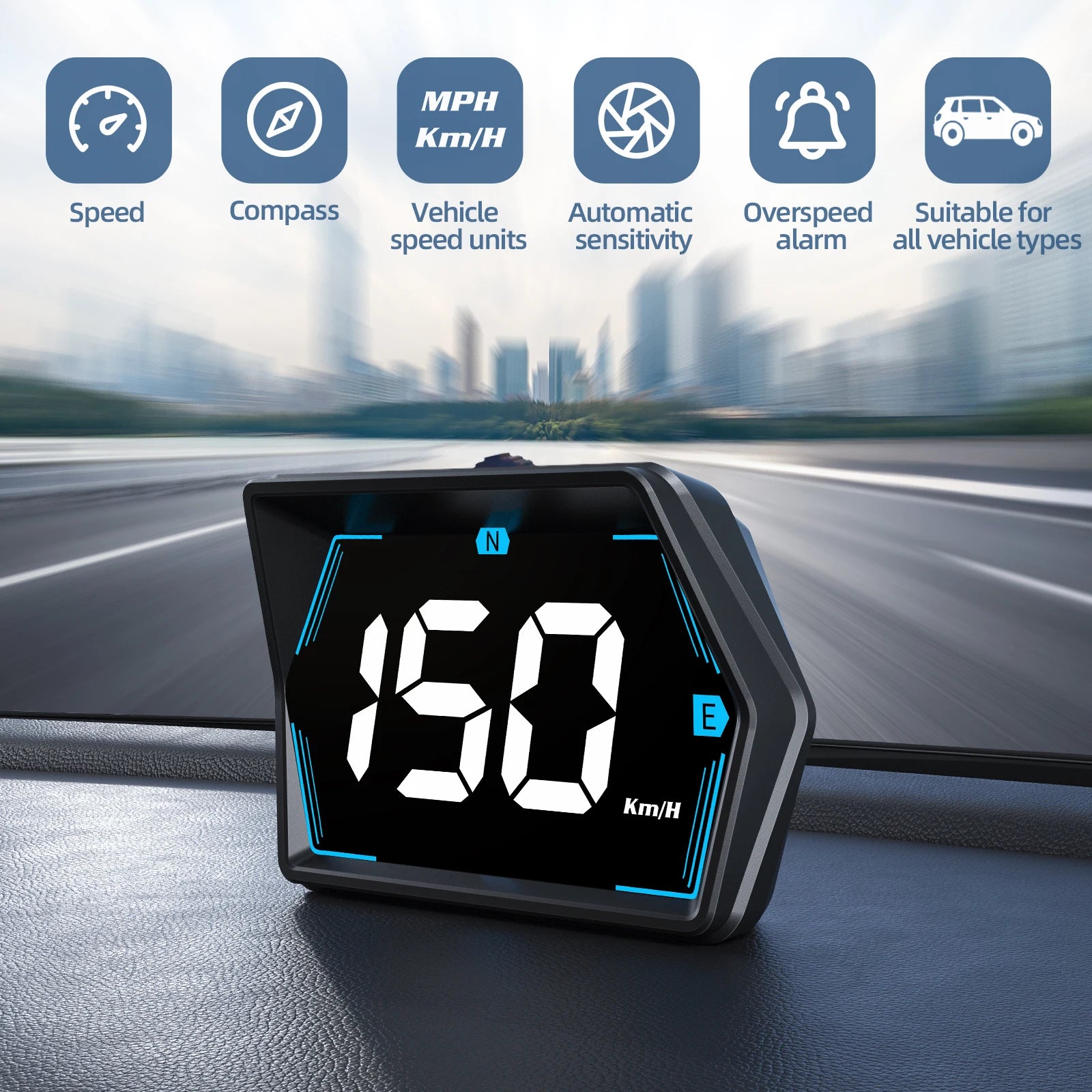 Car Digital Speedometer Display