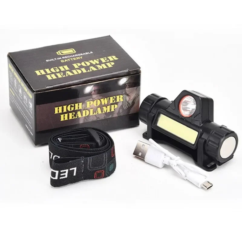 Rechargeable LED/USB Headlamp