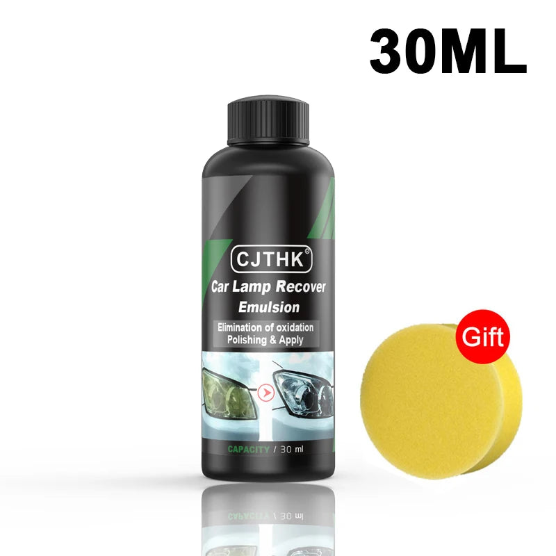 Car Headlight Restoration Polishing Kit
