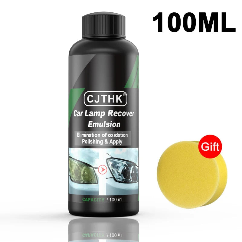 Car Headlight Restoration Polishing Kit