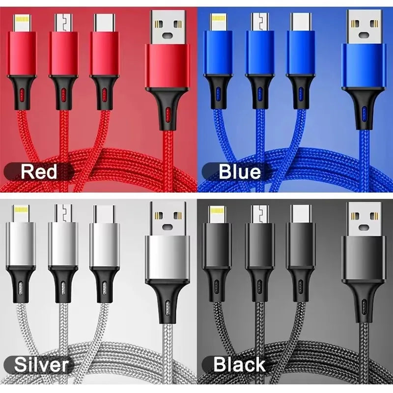 3 in 1 Charging Cable