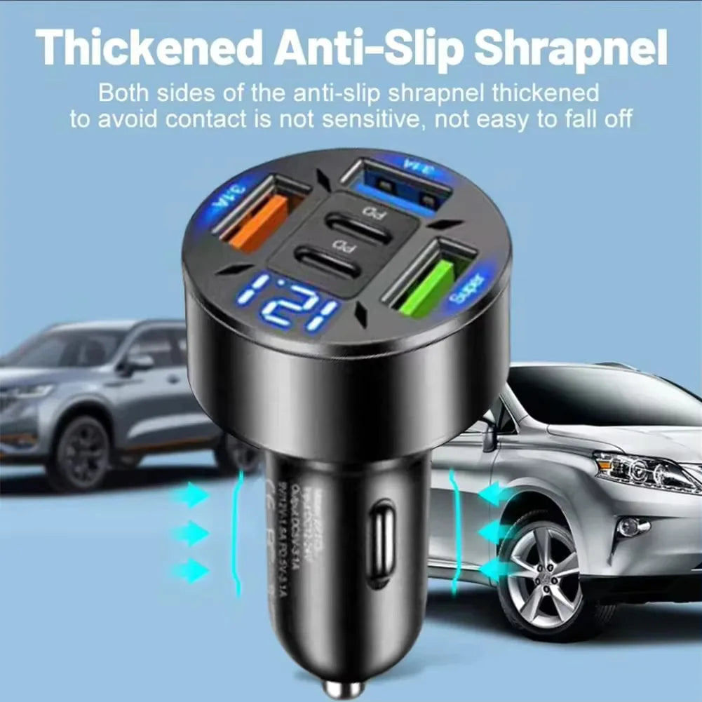 5 Ports Car Charger