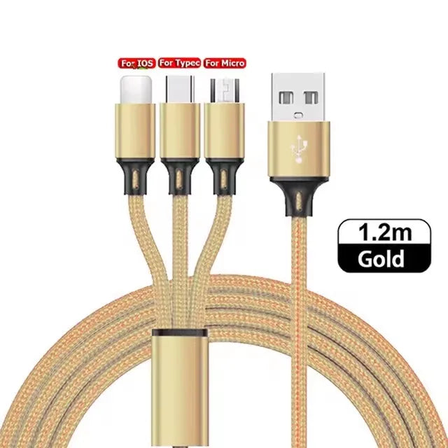3 in 1 Charging Cable